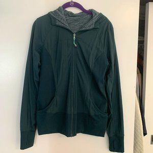 Lululemon Full Zip-up Hoodie, Turquoise, Size 10